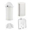 EyeVac Home Vacuum Filter Replacement Bundle (White)