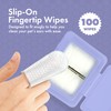 Petkin Fingertip Ear Wipes for Dogs and Cats, 100 Finger