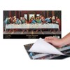 Last Supper Disposable Placemats Bulk Printed Paper Placemats for Dining
