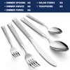 40-Piece Silverware Set Stainless Steel Flatware Set for 8,Include Knives