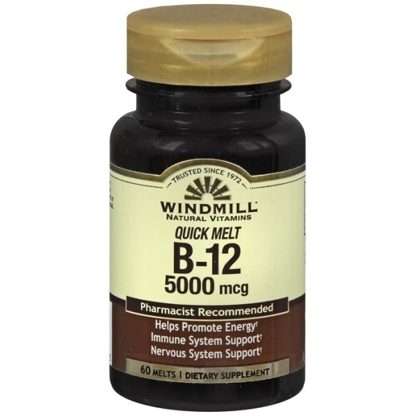 Windmill B12 5000 mcg Melts 60 EA
