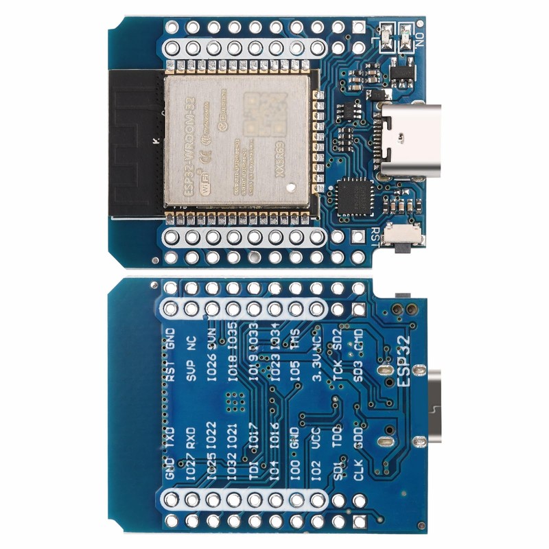 Fastsaw 2pcs ESP32 NodeMCU Module Board ESP32-WROOM-32 CH9102 Bluetooth WiFi