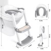 Toddler Potty Training Toilet Seat Foldable Potty Seat w/Steps Ladder