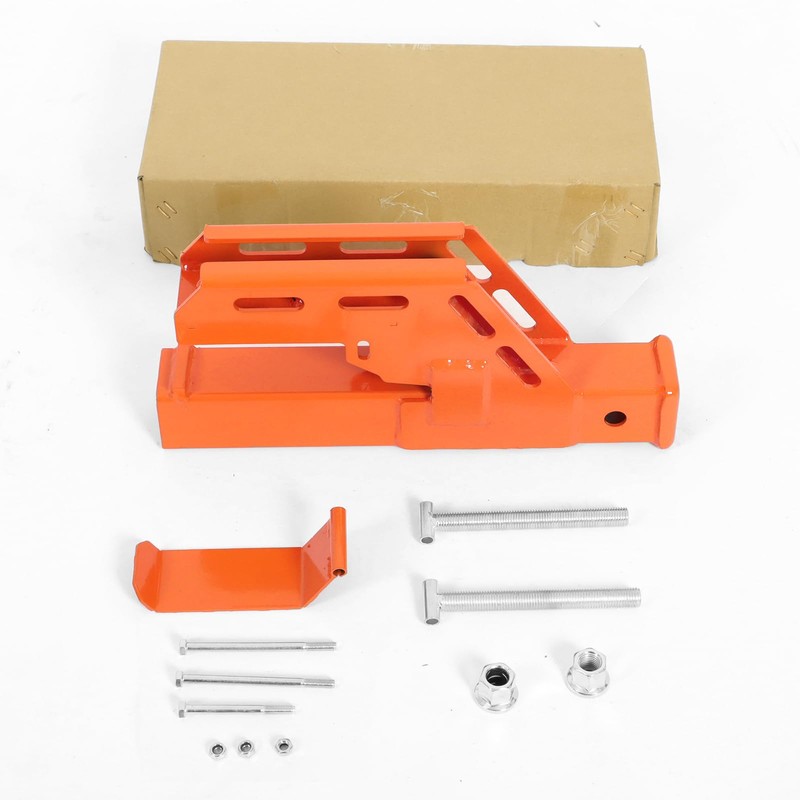 EBESTTECH Tractor Bucket Receiver Hitch 2 inch Clamp on Trailer