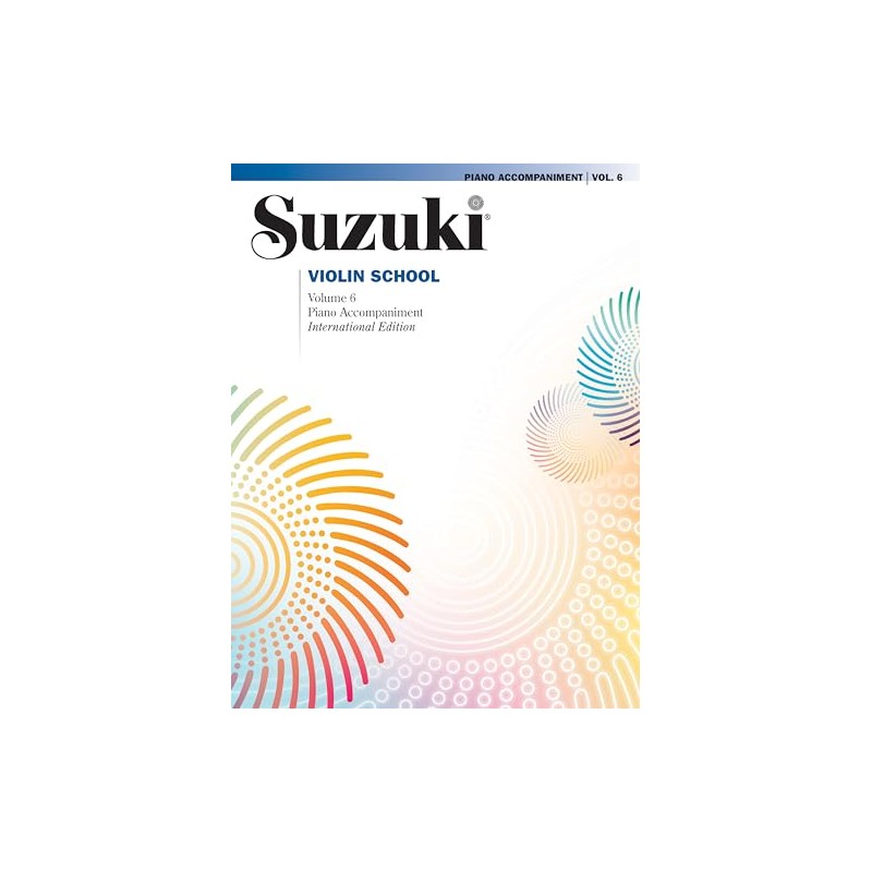 Suzuki Violin School Piano Accompaniment, Volume 6 (Revised)