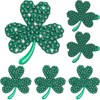 6 Pieces Clover Shamrock Napkin Ring St. Patrick's Day Napkin