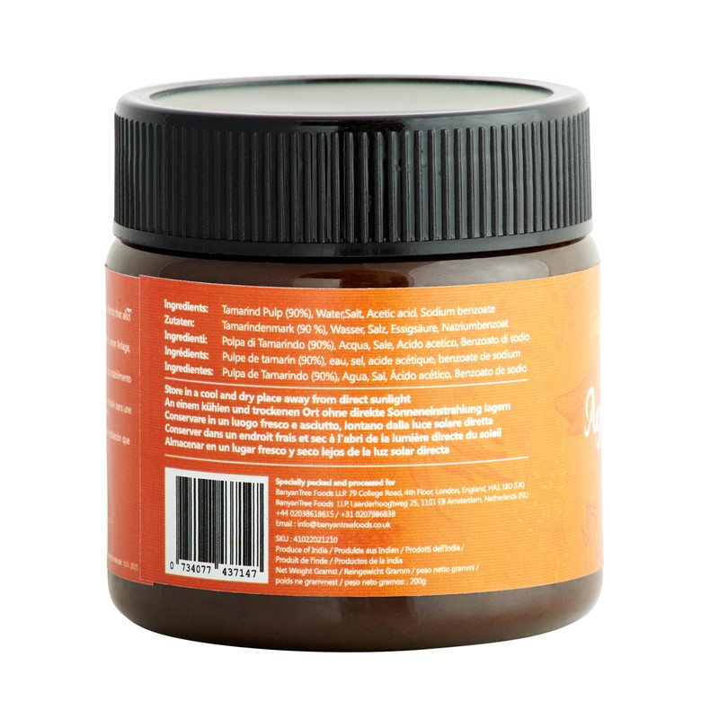 BanyanTree Foods Aged Tamarind Paste| Tamarind Concentrate 200g | Vegan