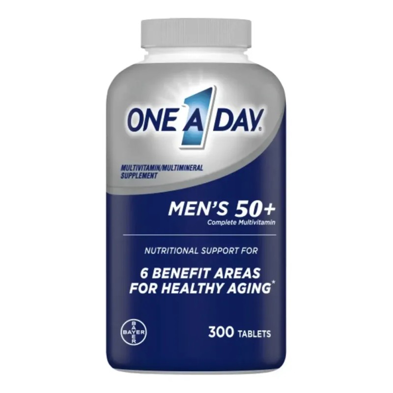 One A Day Hombres 50+ Años Bayer - 300 Tablets