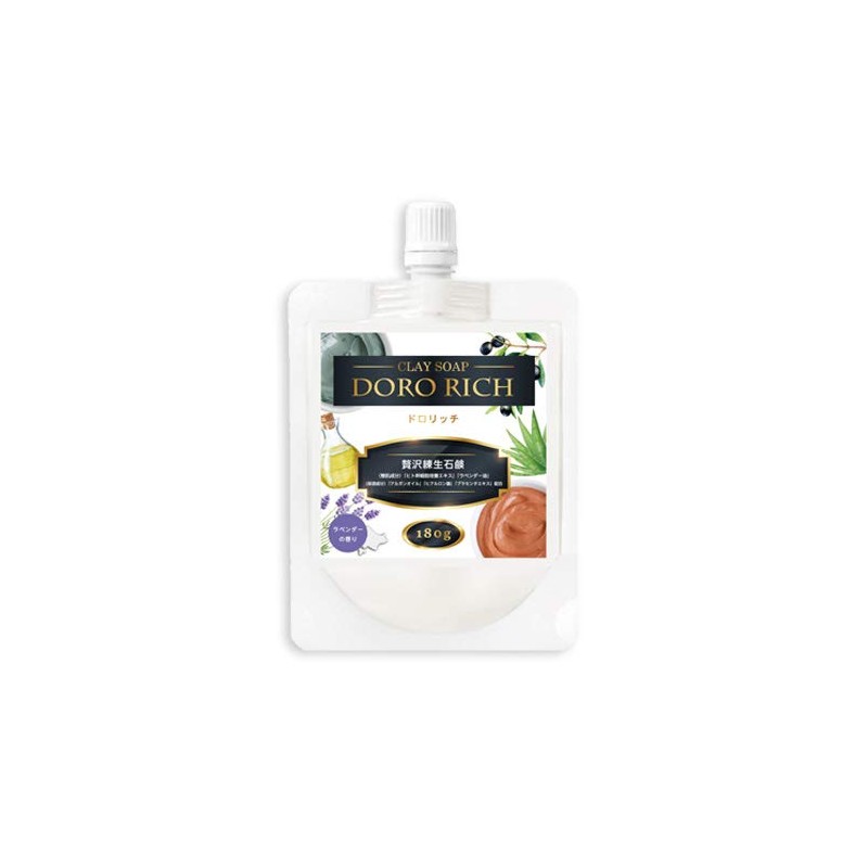 Doro Rich Clay Soap (Mud Foam Face Washing), Large Capacity,