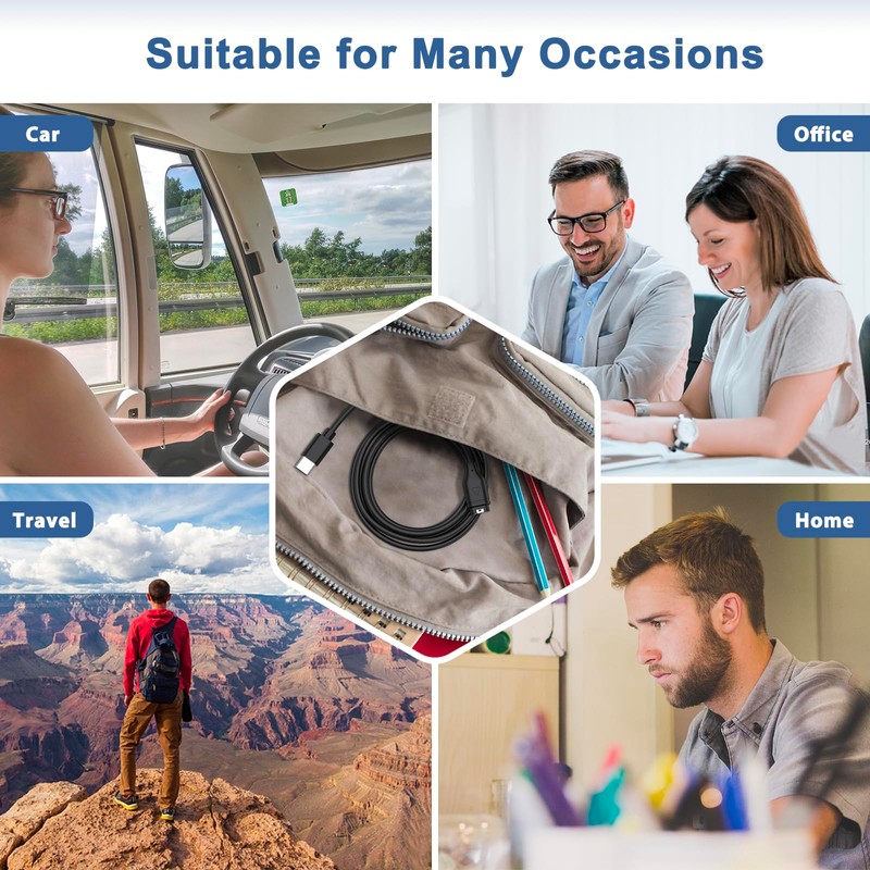 Demark Compatible for Garmin Watch Charger Cable (100cm_USB C_1 Pack)