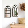 Putuo Decor Set of 2 Gothic Arch Window Frame Wall