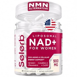 Suplemento NAD+ para mujeres, alternativa NMN con β-NAD+, Trans-Resveratrol, CoQ10, D-Ribosa - Promueve la renovación celular, la energía y la salud r