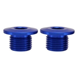 BAOUFF M16x1.5 Front Fork Axle Nut for Surron,Front Wheel Axle Nuts Screws for Electric Dirt Bike Sur Ron Light Bee S/Light Bee X/Talaria Sting L1E/X160/X260 - Blue