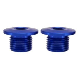 BAOUFF M16x1.5 Front Fork Axle Nut for Surron,Front Wheel Axle Nuts Screws for Electric Dirt Bike Sur Ron Light Bee S/Light Bee X/Talaria Sting L1E/X160/X260 - Blue