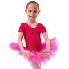 Tanzmuster Children’s Ballet Tutu "Nele" - cute short sleeve ballet