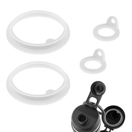 XIHIRCD 4pcs Gasket Replacement for Takeya Actives, Silicone Sealing Ring Compatible with Takeya Actives 18/24/32/40oz Water Bottle Lid Gasket Replacement for Takeya Actives