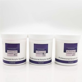 BILINIS 120g Pink Clear White Acrylic Powder for Nail Art False Tips DIY Design Tools For Nail Extension Crystal Powder For Manicure