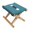 LEADER JOY Beech Wooden Folding Stool,Mini Camp Chair, Lightweight Folding