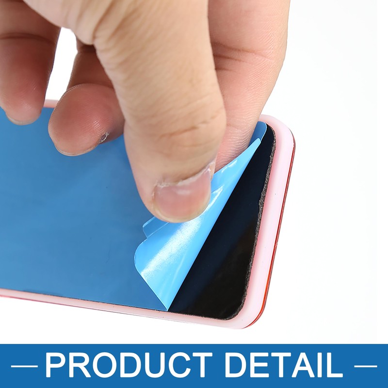 A ABSOPRO Car Reflector Sticker Rectangle Reflective Decal Red (Set