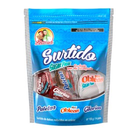 Surtido Mini Sin Azucar Palanquetas-Obleas-Glorias