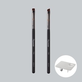 Picasso 피카소 798 플랫 + 799 엣지 아이라이너 브러쉬 세트(+ 반지 팔레트 증정) Picasso 798 Flat + 799 Edge Eyeliner Brush Set (+ Ring Palette Gift)