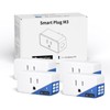 THIRDREALITY Smart Plug M3 4 Pack,Matter Over WiFi,15A/1800W Max,ETL Certified,Compact