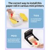Phomemo Phomemo Farbiges Selbstklebendes Thermopapier für T02, M02, M02S, M02PRO,