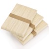 WISYOK 180 Pcs Wood Craft Sticks 5.9 Inch, Ice Cream