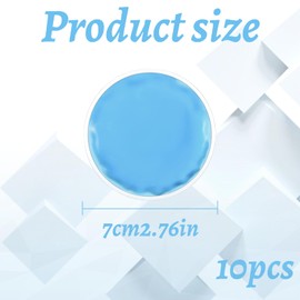 10 Stück Kühlpads,Kühlmaske Augen,Weisheitszahn Kühlkompresse,Augenmaske Kühlend,Kühlmaske Gesicht,Geeignet für Kinder und Erwachsene, Damit Sie zu Hause Entspannen Können