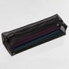 Muji Nylon Mesh Pen Case Square Black