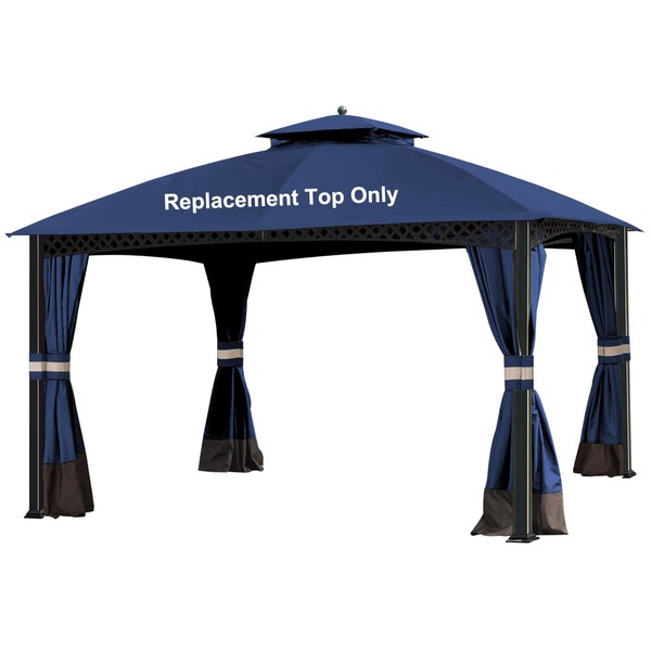 SCOCANOPY Replacement Canopy Cover for Windsor Gazebo L-GZ717PST-C, 810213583,South Hampton