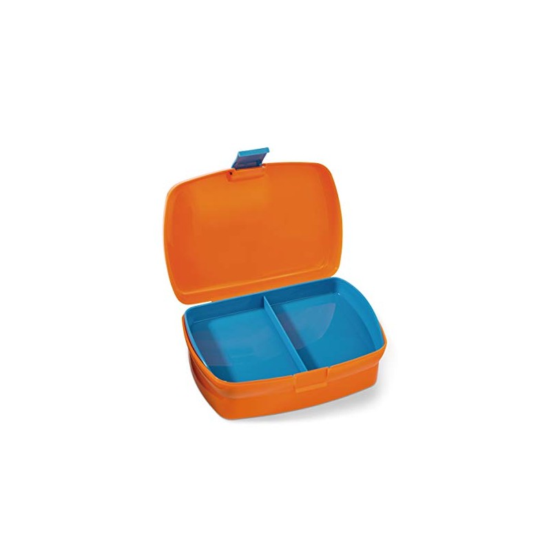 Nici 45442 Lunchbox, Pat The Dog, 18x12,5x6,5cm, Orange/Blue