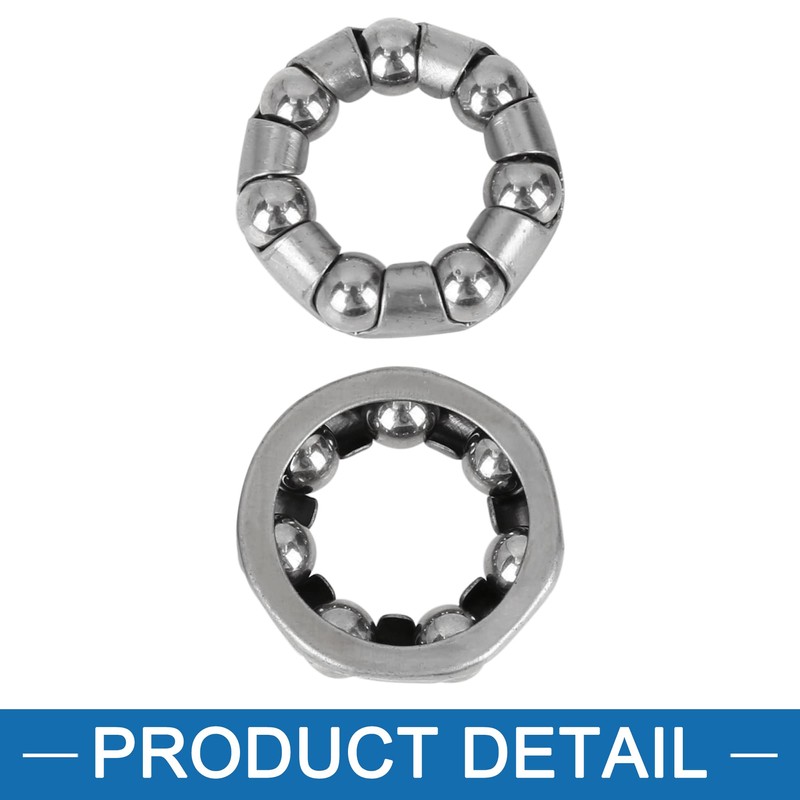 A ABSOPRO Bicycle 9.5 mm rear axle with 6 mm