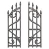 Tim Holtz Idea-Ology Metal Ornate Gates - Bundle of Two