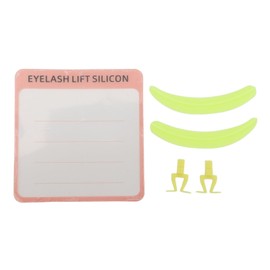 Eyelash Separator Tool, Silicone Base and Legs, Washable, Reusable, Efficient Operation, Accurate Positioning for Lash Extensions (YELLOW)