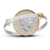 DV Dolce Valentina Daddy's Little Girl Bangle, Sterling Silver Bracelet