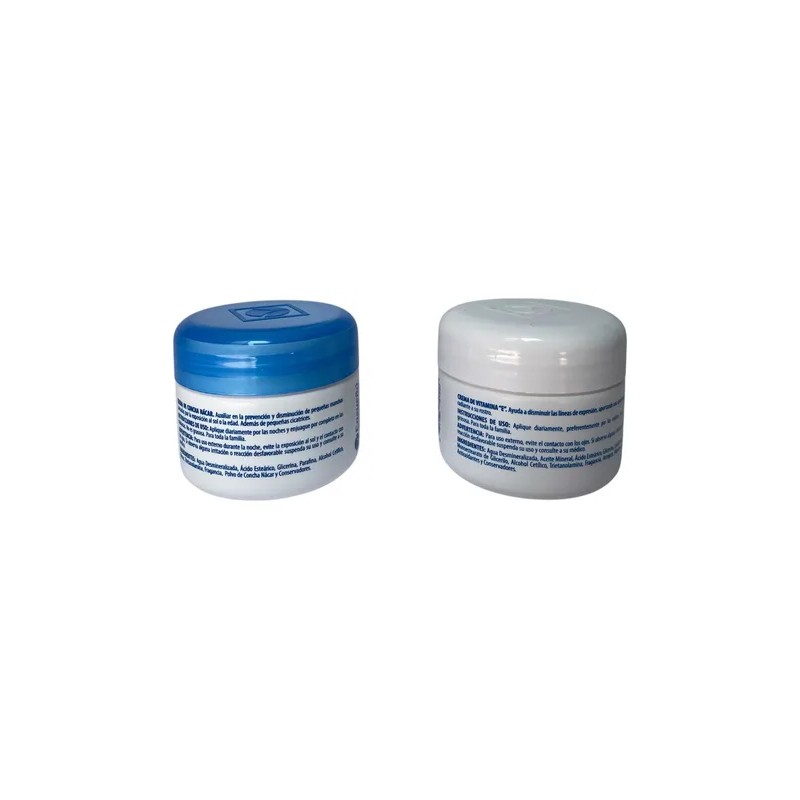 Crema Concha Nácar Despigmentante + Crema Vitamina E Ensueño