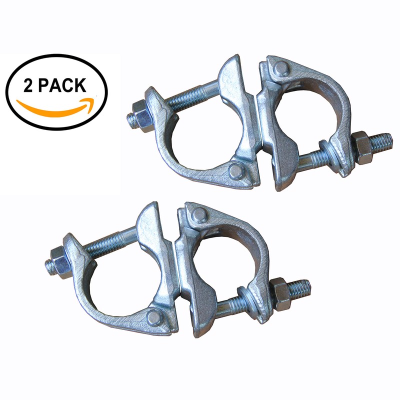 Swivel Scaffolding Clamps British Type 2 pcs Brand New Prisms
