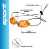 Sporti Antifog Swedish Goggle + Bungee Strap (Orange)