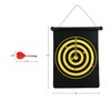 Magnetic Dart Board – Hanging Reversible Dartboard and Bullseye Game