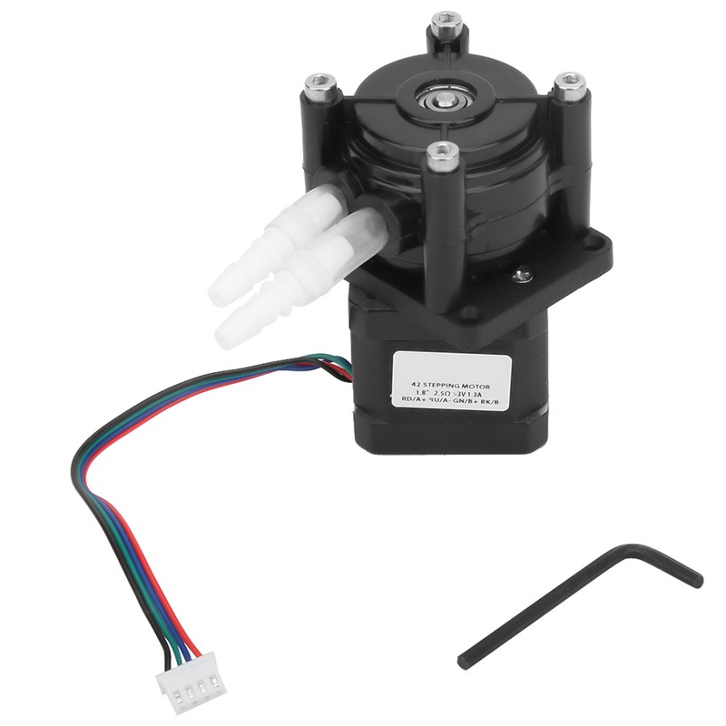 6‑30V High Flow Stepper Motor Peristaltic Pump Tube Vacuum for