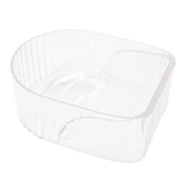 Recipiente acrílico para remojar las manos, lavabo, bañera para uñas, recipiente para remojar las uñas, recipiente para esmalte de uñas, adecuado para decoración de uñas y tratamientos de uñas.