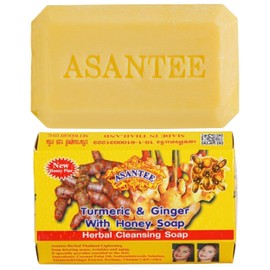 ASANTEE Tumeric & Ginger With Honey Cleansing Soap (Pack of 6)