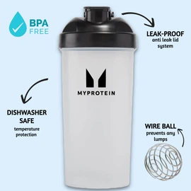 Myprotein shaker pack of 2 600ml bottles, and 2 free impact whey samples included