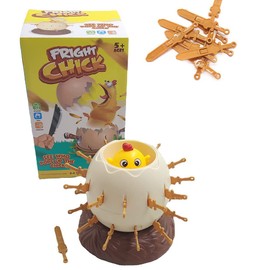 Chick Pirate Funny Stab Lucky Game Toy for Family with Trick Decorative Gifts for Easter, Over 3 Years Old (Photo Color)