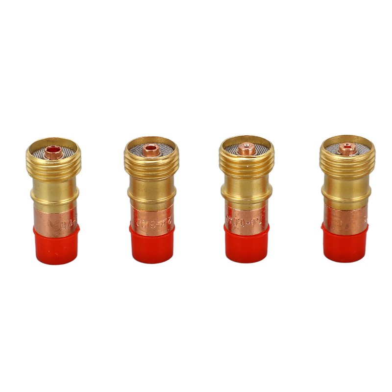 38Pcs TIG Welding Accessory Set Ceramic Nozzle Glass Cup Connector