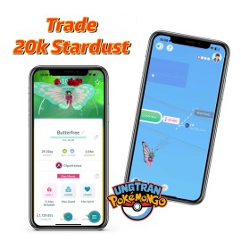 Shiny Butterfree Gigantamax - Tr-de 20k stardust