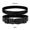 Dotacty Plain Black Police Duty Belts Law Enforcement Sheriff Security