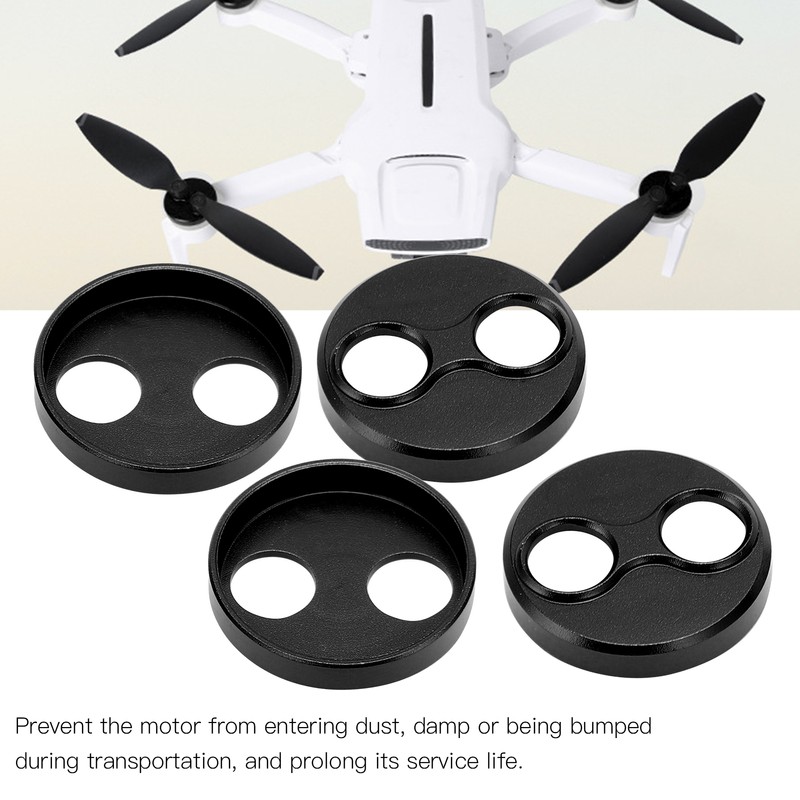 4pcs Drone Motor Protector Aluminum Alloy Motor Cover Cap for