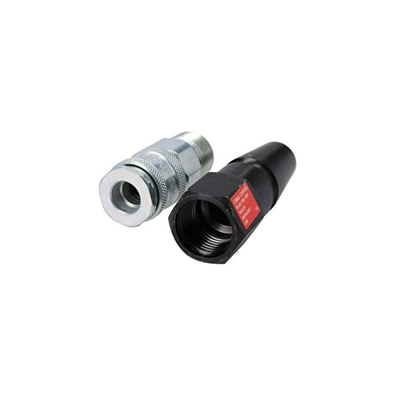 HGV Red Line C Coupling to Euro Coupler Fitting 1/2"